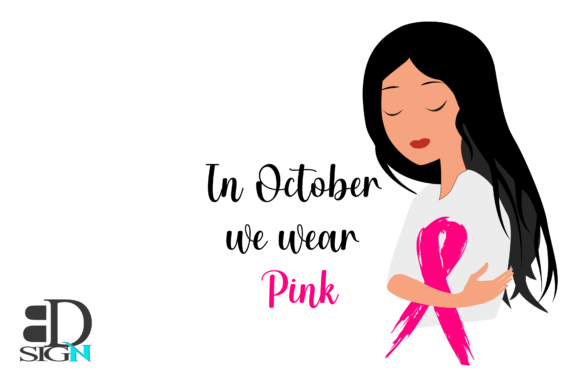 Black-haired Girl with a Pink Ribbon