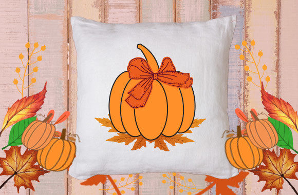 Cute Pumpkin with Bow 2 Embroidery Review