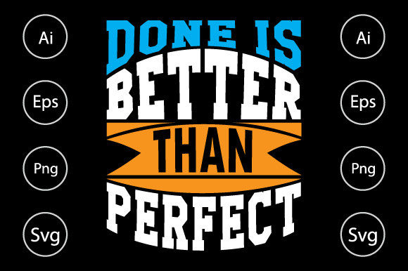 Done is Better Than Perfect T Shirt Embroidery Review