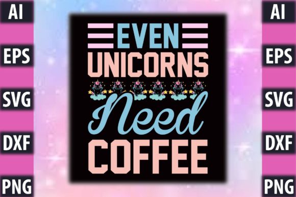 Even Unicorns Need Coffee Embroidery Review