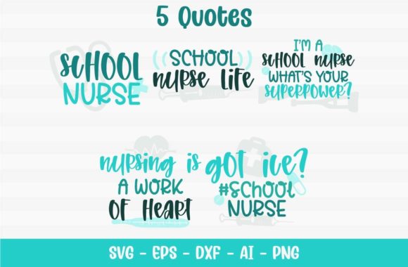 School Nurse Quotes Embroidery Review