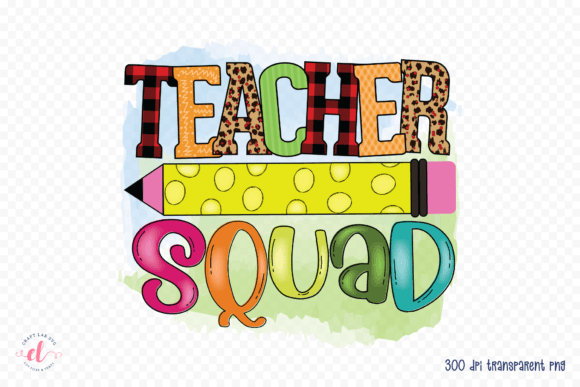Teacher Squad Sublimation PNG Review