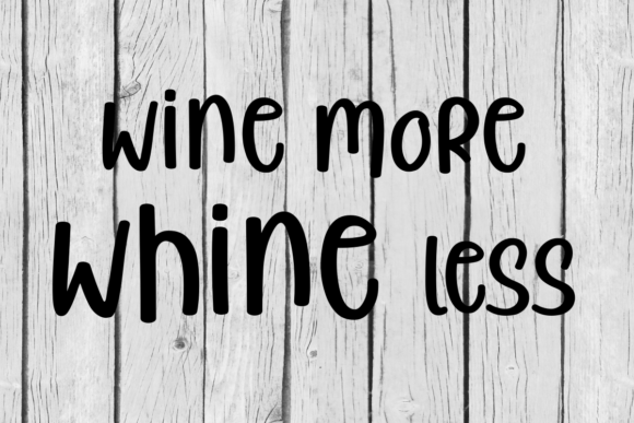 Wine More Whine Less Embroidery Review