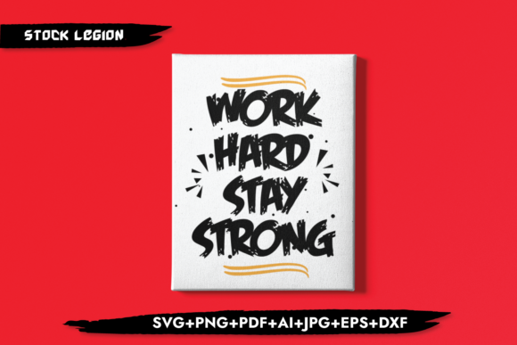 Work Hard Stay Strong Embroidery Review